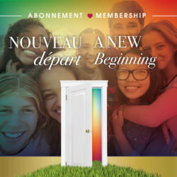 Abonnement Nouveau Départ / Membership A New Beginning